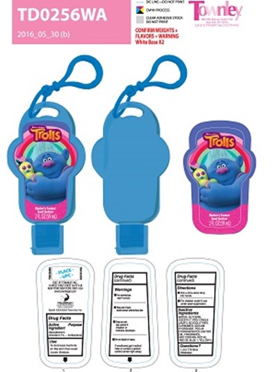 Label (Td0256wa 0530 Label (trolls Blueberry))